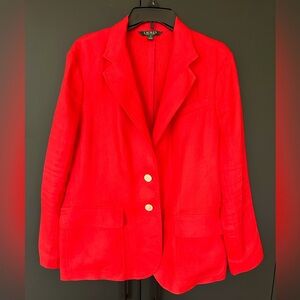 Nice rich red jacket